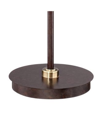 Industrial Rustic Farmhouse Floor Lamp with USB LED 66" Tall