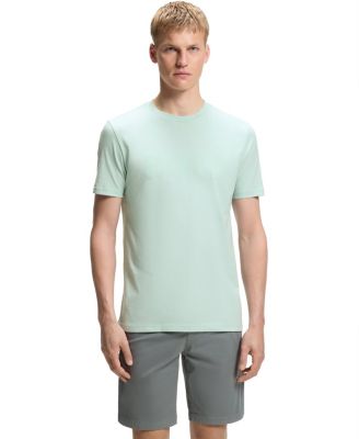 Men's Cotton-Jersey Large Logo Print T-Shirt