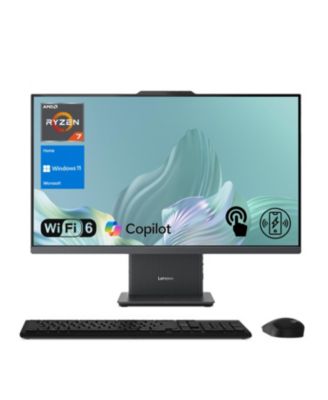 IdeaCentre 27" All-in-One AMD Ryzen 7 16GB RAM AMD Radeon Graphics 2TB SSD Storage Windows 11 Home 100Hz