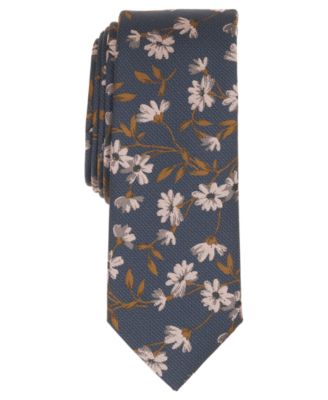 Men's Maple Floral Pattern Tie