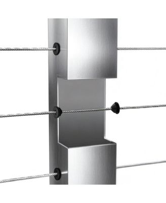 60PCS Cable Railing Rubber Grommets Protective Sleeves for 1/8" to 3/16"