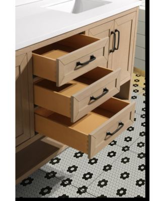 Venice 72" Bathroom Vanity Oak