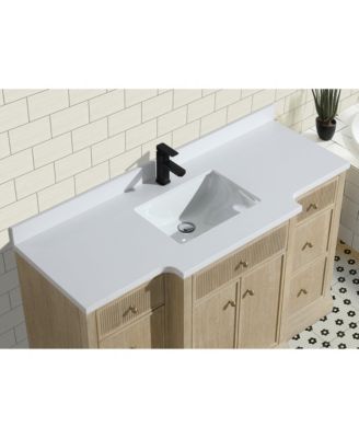 Redondo 55" Bathroom Vanity Ash Oak
