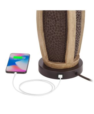 Parker Industrial Table Lamps Set of 2 with Round Risers 30" Tall