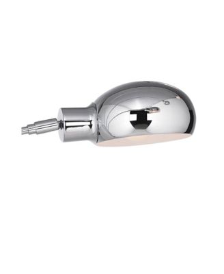 Infiniti Mid Century Modern 78" Tall Arc Floor Lamp with Smart Socket Chrome 5-Light Swivel Dome Shade for Living Room