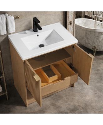 Diego 30" Bathroom Vanity Oak