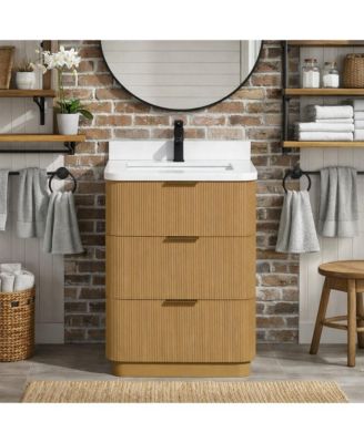 Calamigo 24" Bathroom Vanity Oak
