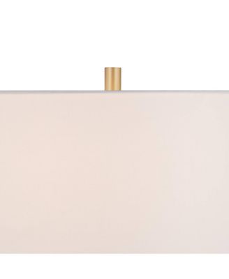 Possini Euro Rainier 30 1/2"H Faux Leather Column Lamp Set of 2