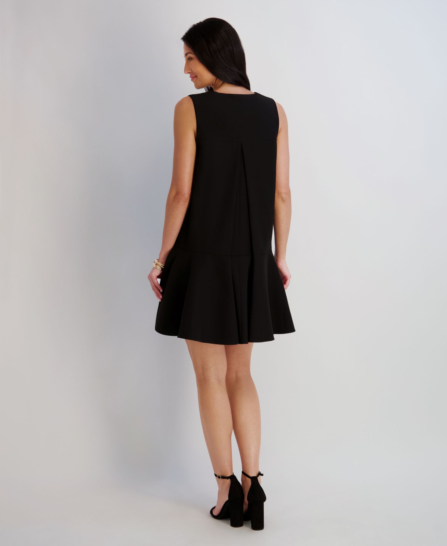 Women's Soft Touch Gab Sleeveless Short Dress