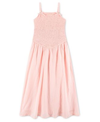 Girls' Smocked Maxi Dress