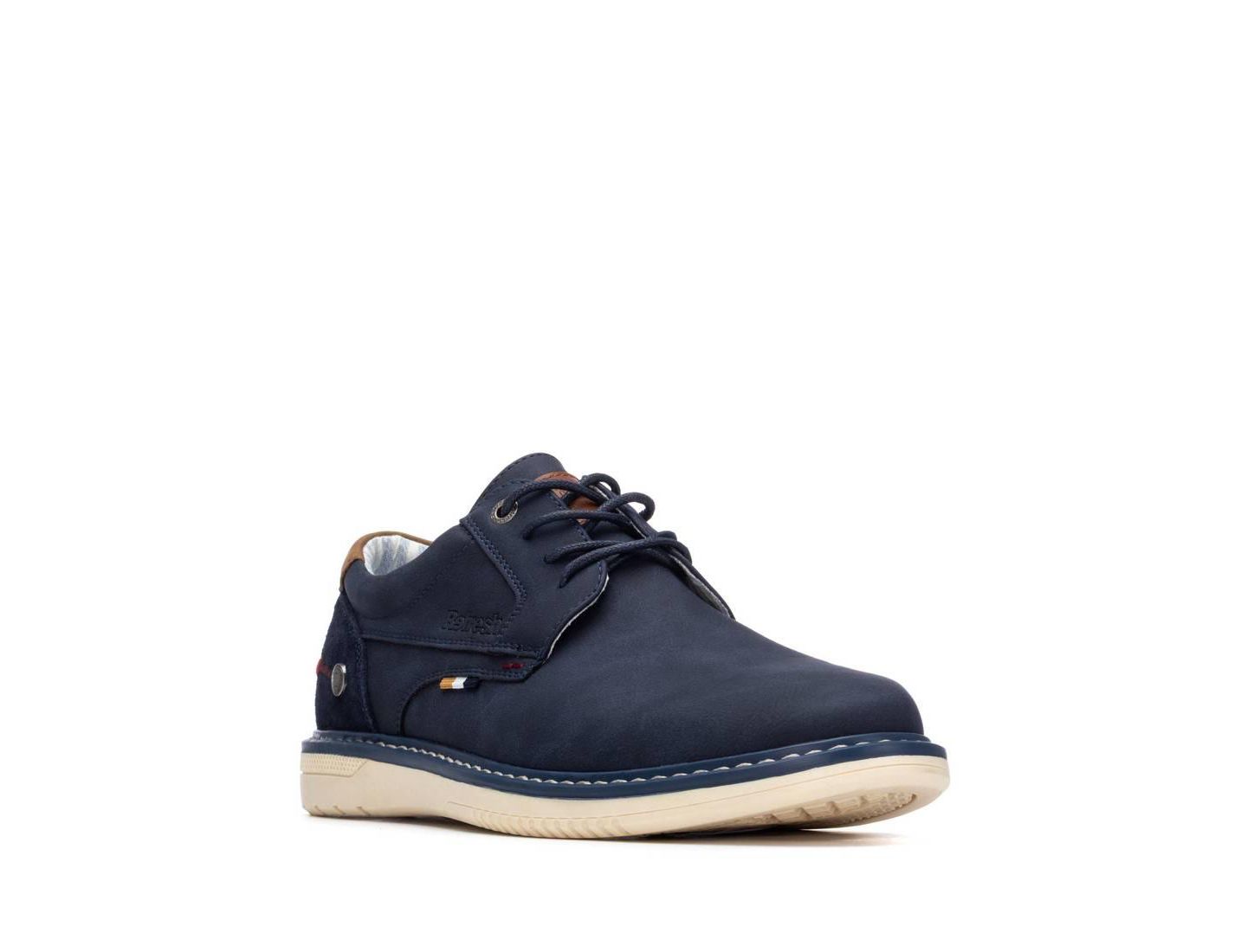 XTI Men's Comfort Sole Casual Oxfords, цвет: Тёмно-синий — фото 1