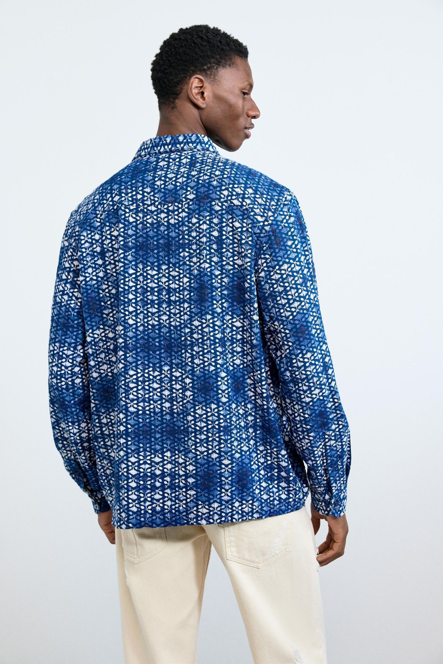 Men's Geometric print shirt