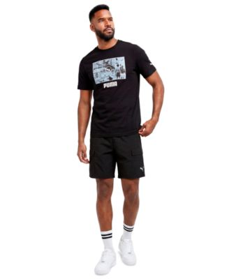 Men's Soccer Photo Real Short-Sleeve T-Shirt