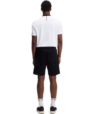 BOSS by Men's Stretch-Cotton Germany Country Flag Logo T-Shirt