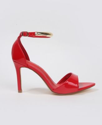 Women's Hunter Stiletto Sandals with Gold-Tone Metal Accent