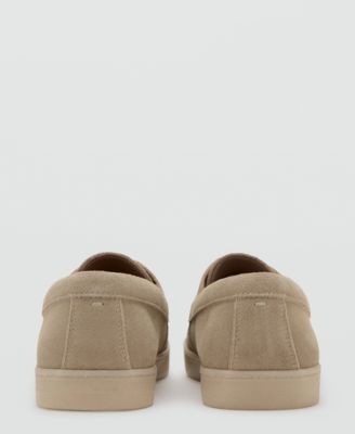 Men's Suede Leather Lace-Up Shoes