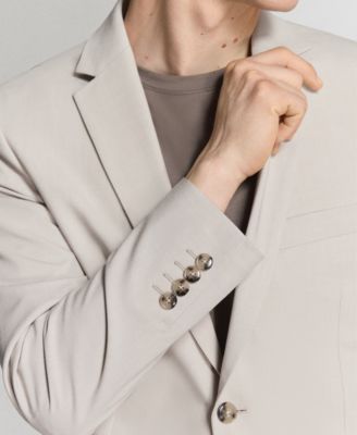 Men's Stretch Fabric Super Slim-Fit Suit Jacket