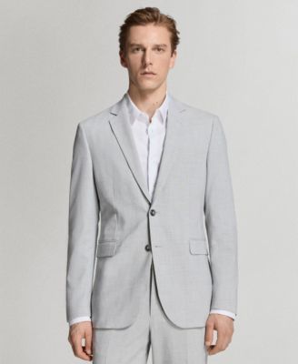 Men's Stretch Fabric Super Slim-Fit Suit Jacket