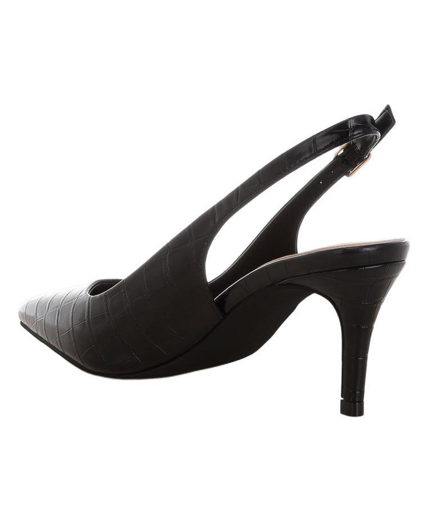 Womens HALINS Pointed Toe Slingback Heels