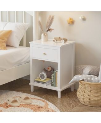 Chic Luxurious Premium Nightstand with Storage Space Bedroom Bedside Storage Table