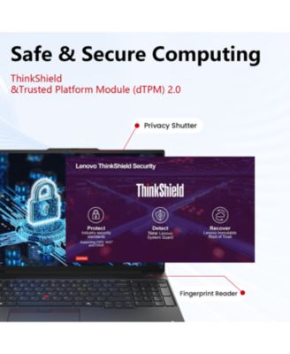 ThinkPad E16 16" Traditional Laptop Intel Core Ultra 7 16GB RAM Intel Graphics 1TB SSD Storage Windows 11 Pro 60Hz