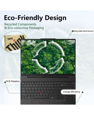 ThinkPad E16 16" Traditional Laptop Intel Core Ultra 7 64GB RAM Intel Graphics 2TB SSD Storage Windows 11 Pro 60Hz