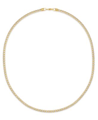 Men's Diamond-Cut Ice Chain Necklace in 14k Gold Over Sterling Silver, 24"