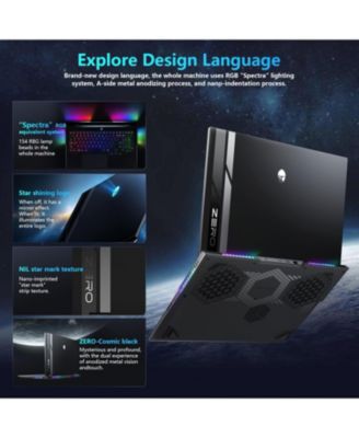 ZERO Traditional Laptop Intel Core Ultra 9 32GB RAM NVIDIA GeForce RTX 5090 1TB SSD Storage Windows 11 Home 240Hz