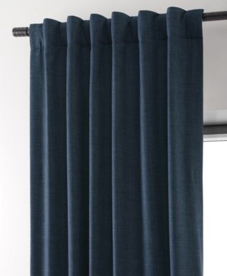 Faux Linen Hotel Blackout Curtain