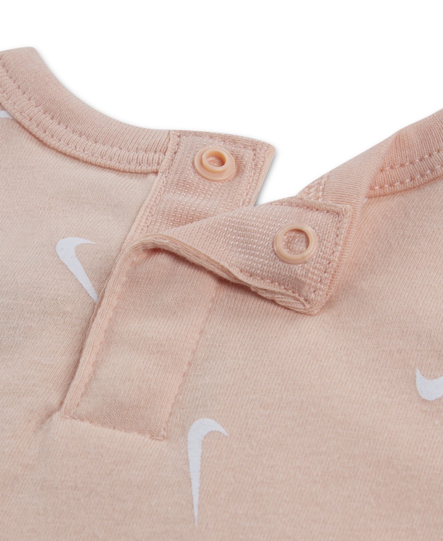 Комбинезон Nike Flutter Sleeves Romper with Bucket Hat для девочек-малышей, цвет: Светлый розовый — фото 3