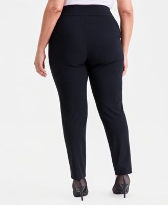Plus Size Bengaline Skinny Pants