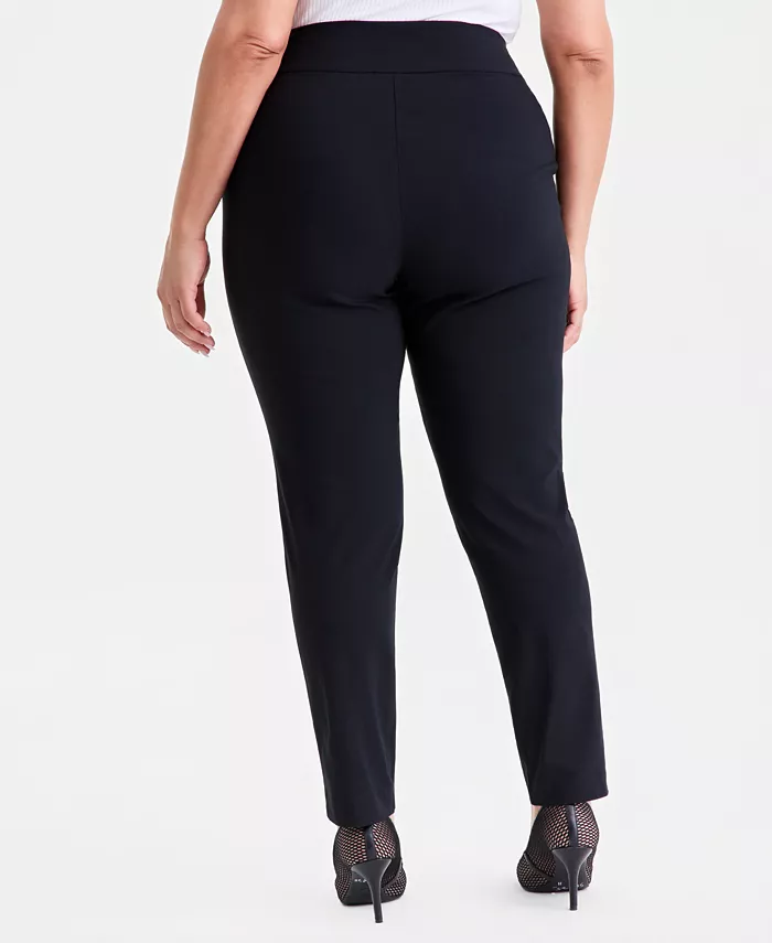 Plus Size Bengaline Skinny Pants - thumbnail 2