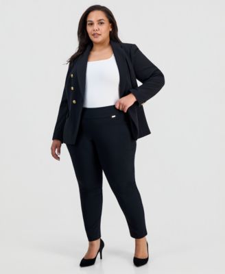 Plus Size Bengaline Skinny Pants