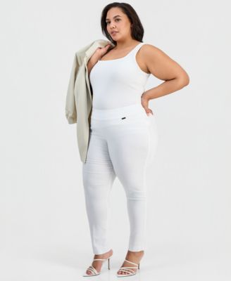 Plus Size Bengaline Skinny Pants