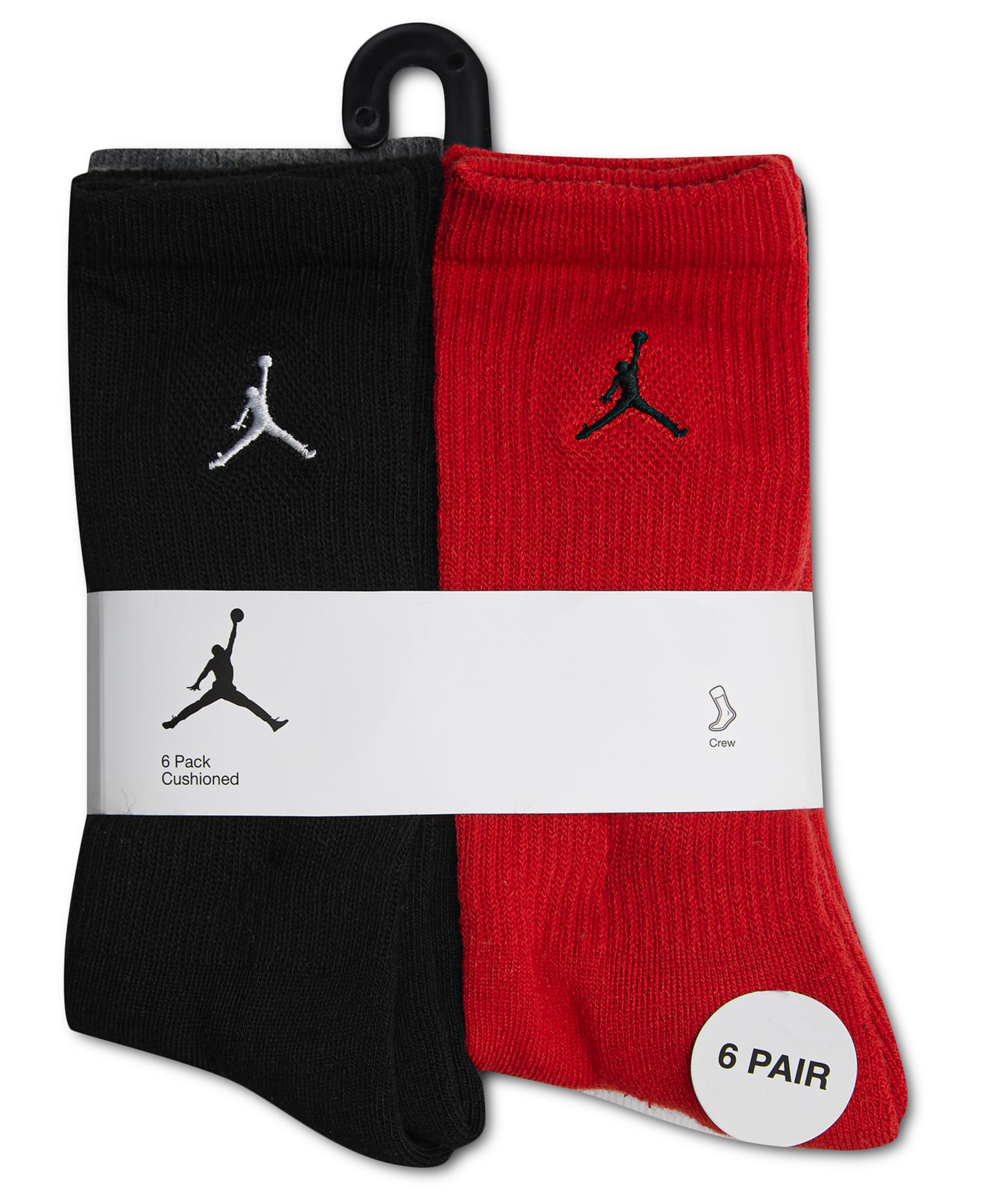 Повседневные носки Crew Socks для мальчиков и девочек 5-11 лет, 6 упаковок