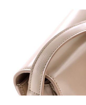 Triomphe Besace Clea Flap Bag Leather