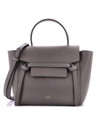 Nano Belt Bag Textured Leather