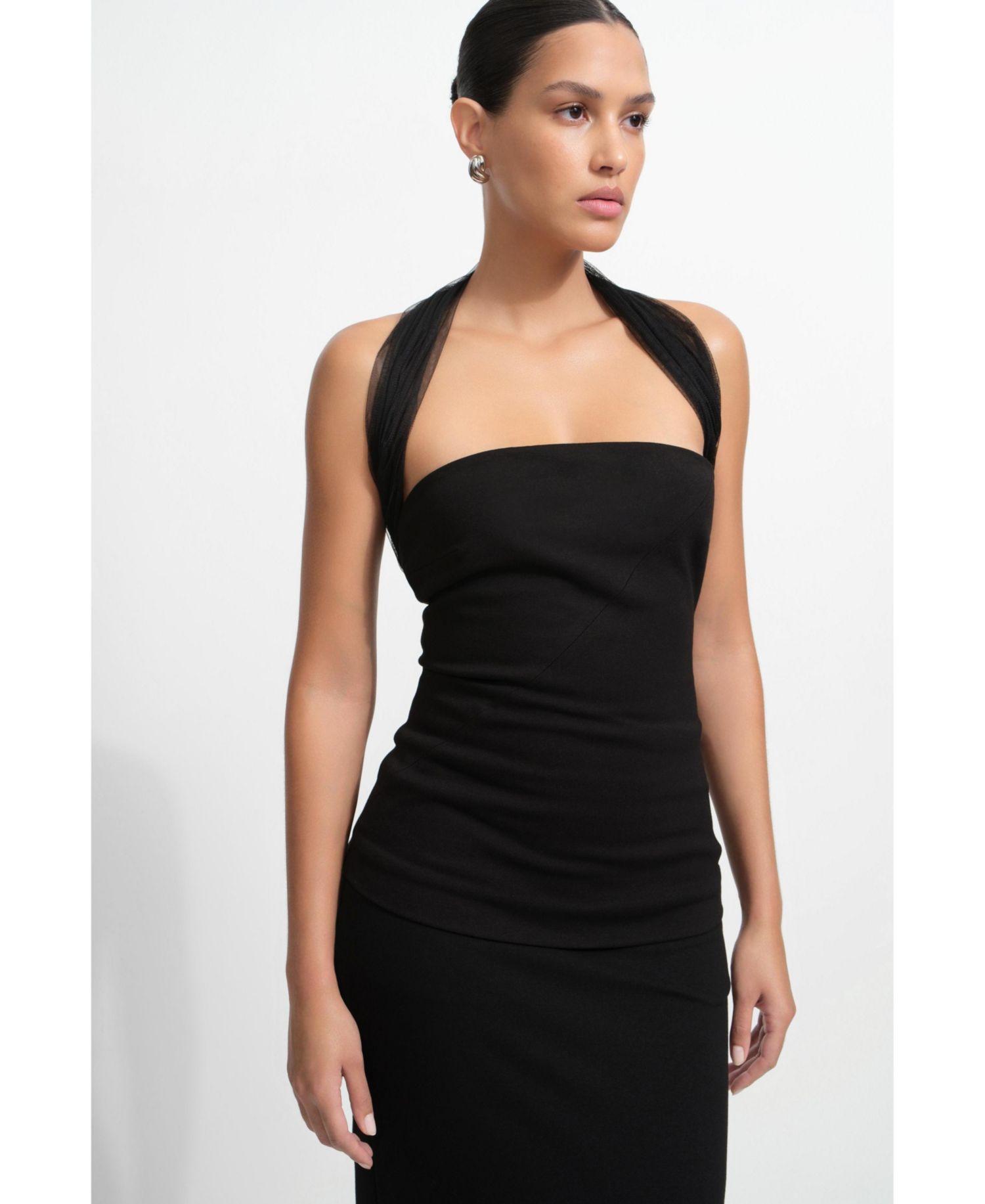 Women's Orla Convertible Multi-Wear Strapless Top with Mesh Sash