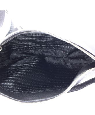 Medium Dual Strap Flat Crossbody Bag Vitello Daino