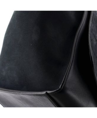 Medium Trapeze Bag Embossed Nubuck