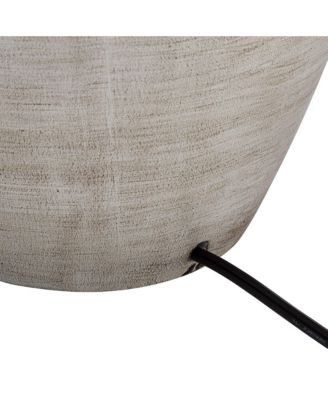 Glenn 27" Tall Urn Traditional Southwestern Table Lamps Set of 2 WiFi Smart Socket Terra Cotta Living Room