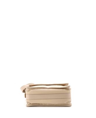 Small Padded Flap Shoulder Bag Re-Nylon