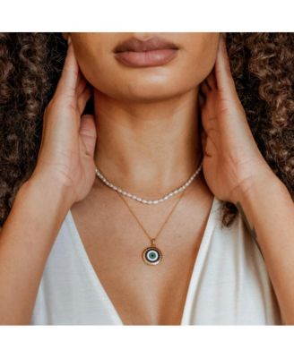 Intention Pearl Chain sterling silver