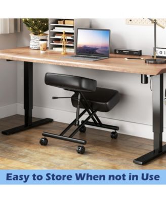 Height Adjustable Kneeling Chair Posture Correction Stool