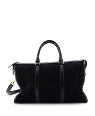Medium Duffle Bag Monogram All Over Suede