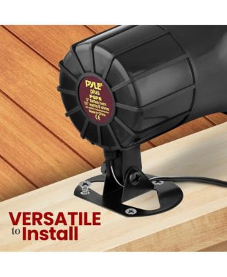 All-Weather Mono Trumpet Horn Speaker - 5" Portable PA Speaker with 8 Ohms Impedance and 25 Watts Peak Power