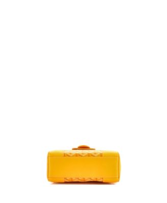 Mini Saigon Top Handle Bag Coated Canvas with Leather