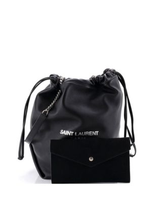 Large Teddy Bucket Bag Leather