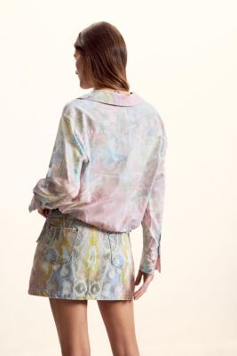 Women's Shirt With Ties Designed By Mr. Christian Lacroix