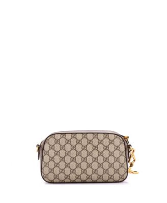 Neo Vintage Camera Messenger Bag GG Coated Canvas